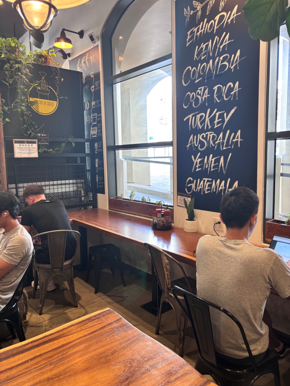 Ministry of Coffee in Westwood