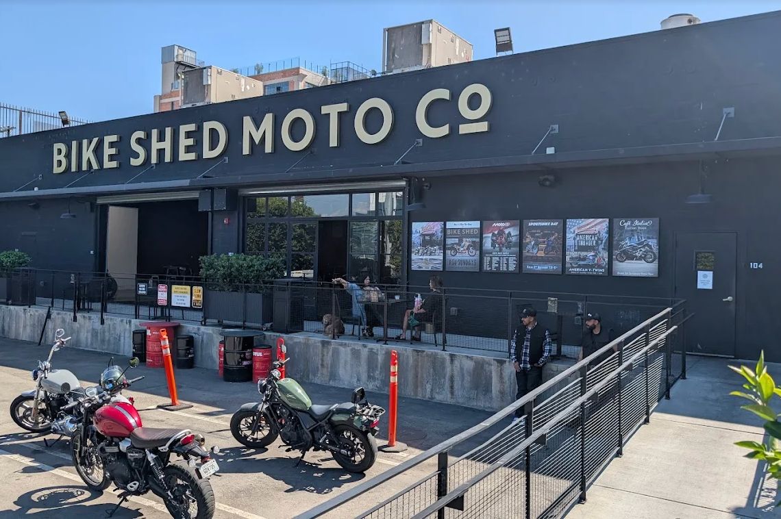 Bike Shed Moto Co in Downtown Los Angeles